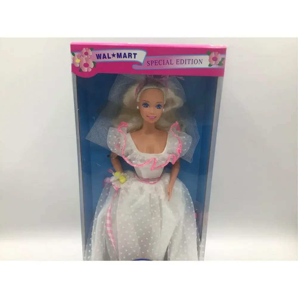 1994 Country Bride Barbie NRFB Vintage Special Edition Blonde Bridal Doll Mattel